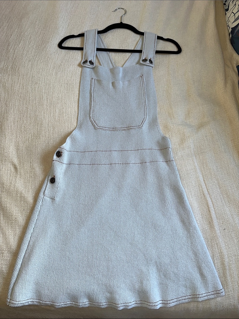 Zara Knit Apron Dress